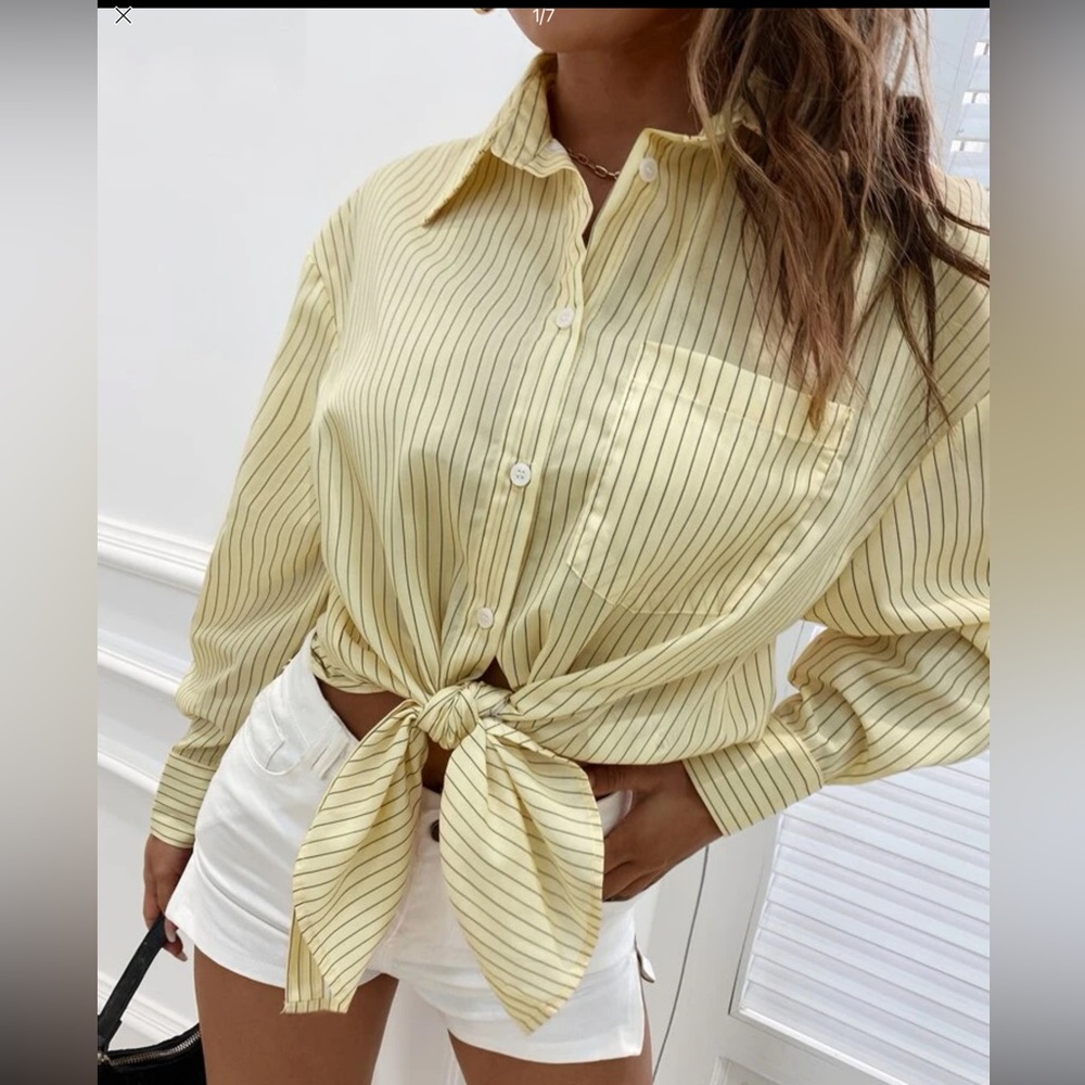 Pretty & Soft Oversized Button Down - Picture 5 of 12